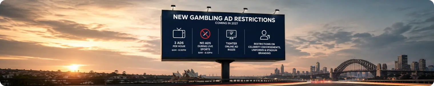 Gambling ad curbs in Australia