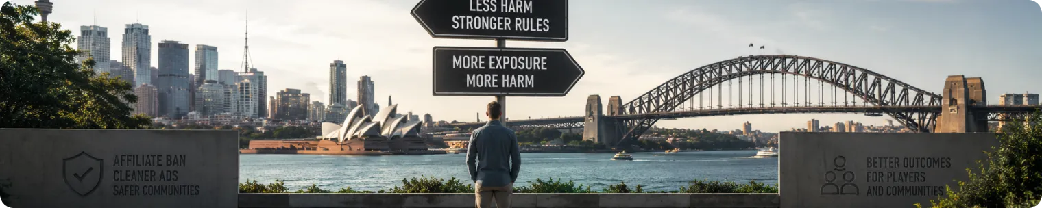 Australia affiliate ban lesson