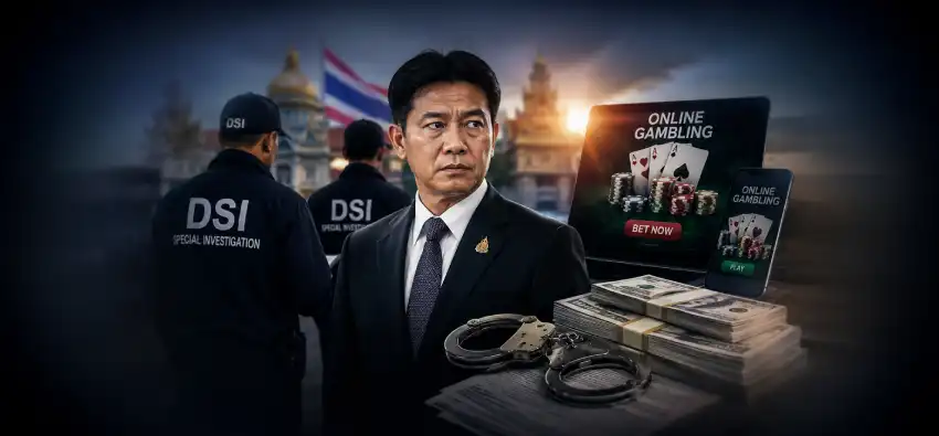 Thai MP Faces Expanded Charges in Illegal Gambling Investigation