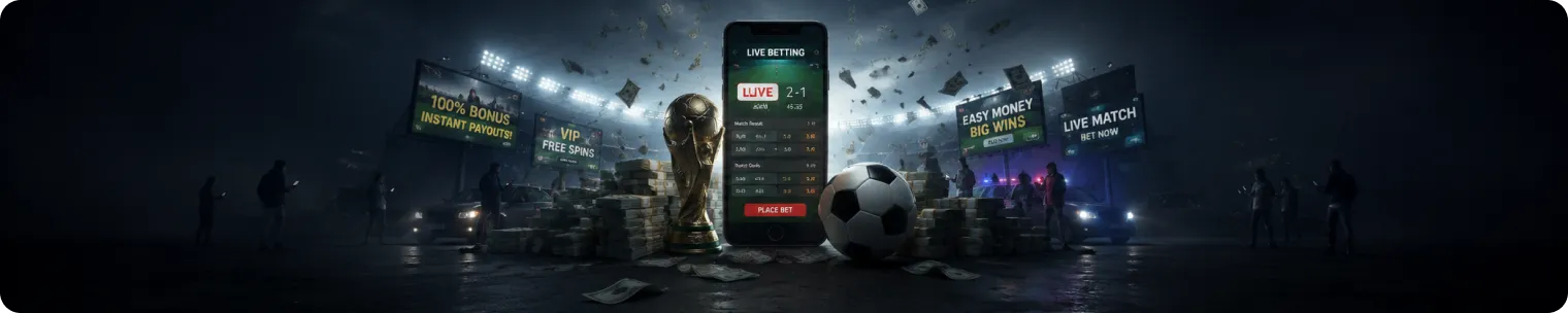 World Cup betting surge