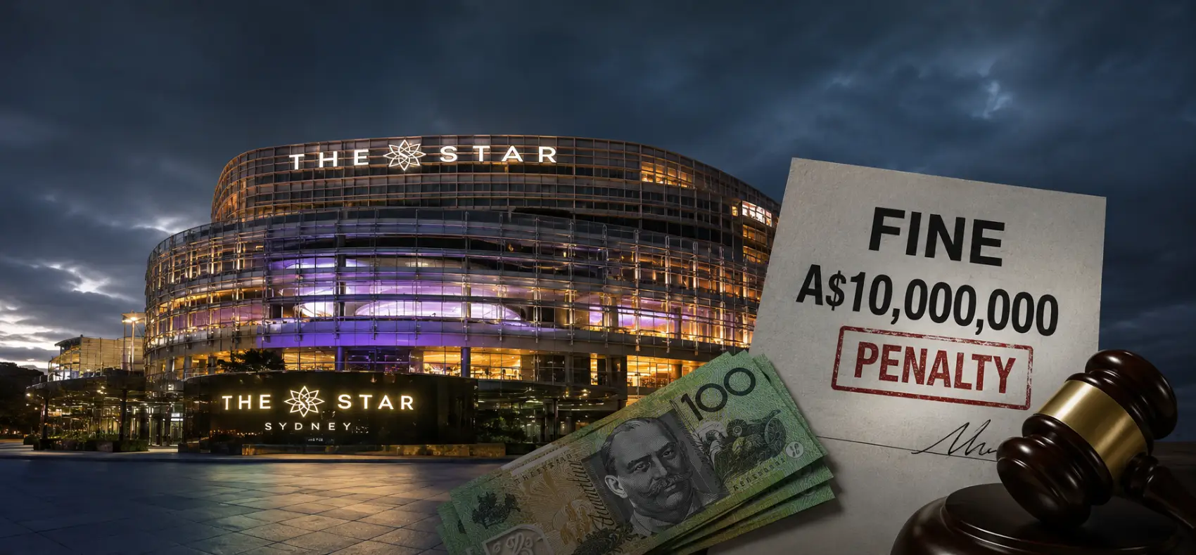 The Star Sydney Hit With A$10m Fine as Casino Clean-Up Drags On