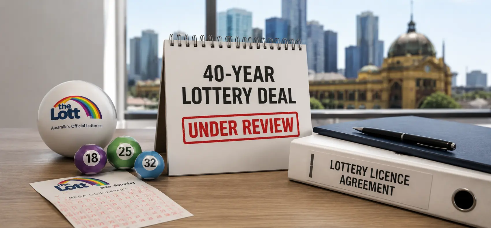 Victoria’s 40-Year Lottery Deal Lands Under Auditor-General Review